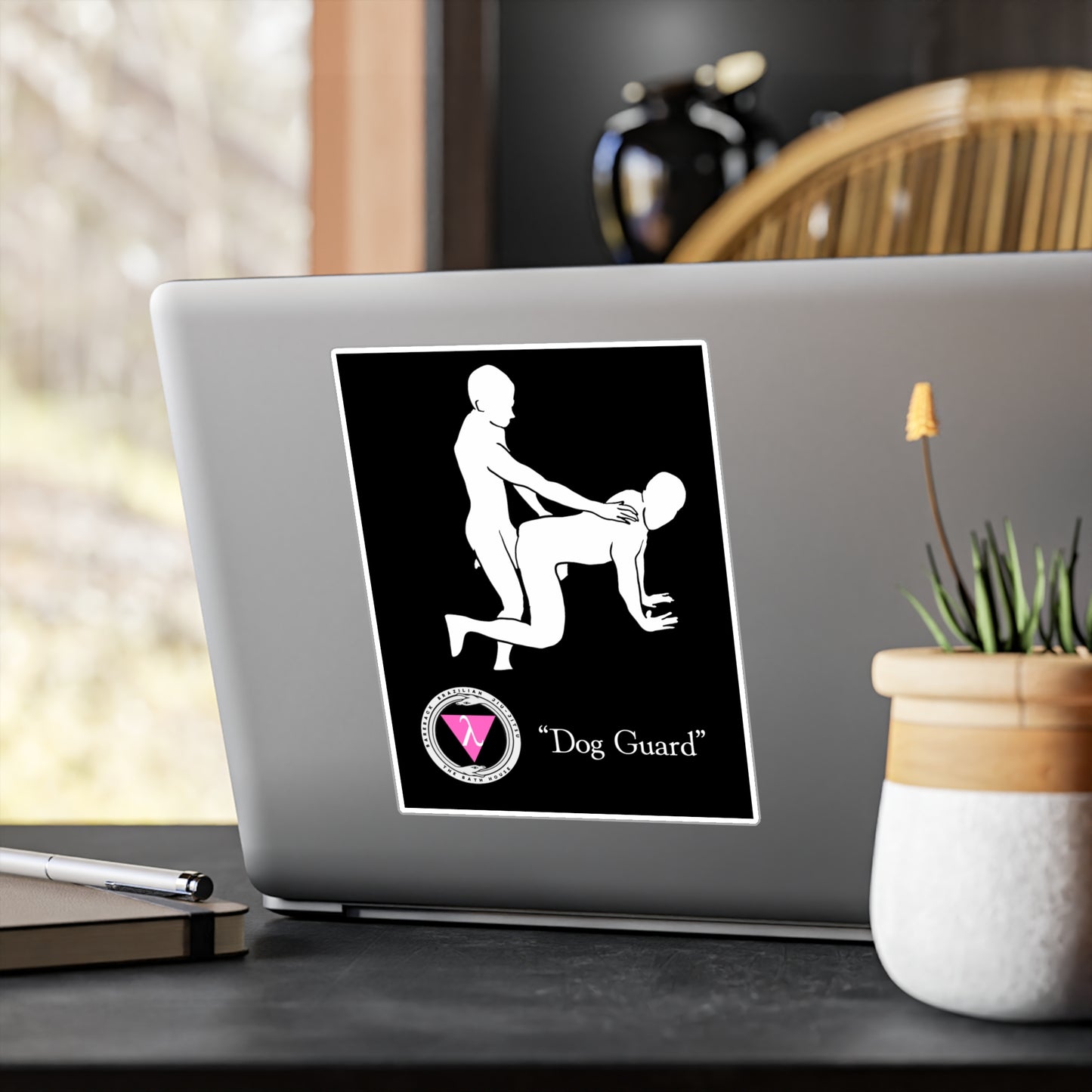 The Bath House BBBJJ "Dog Guard" Kiss-Cut Vinyl Decal