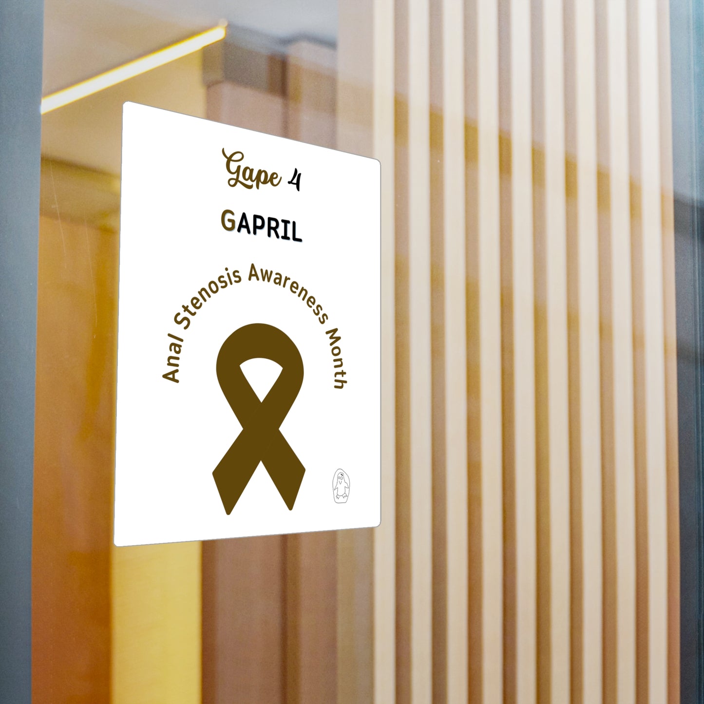 Gape 4 Gapril Vinyl Decals