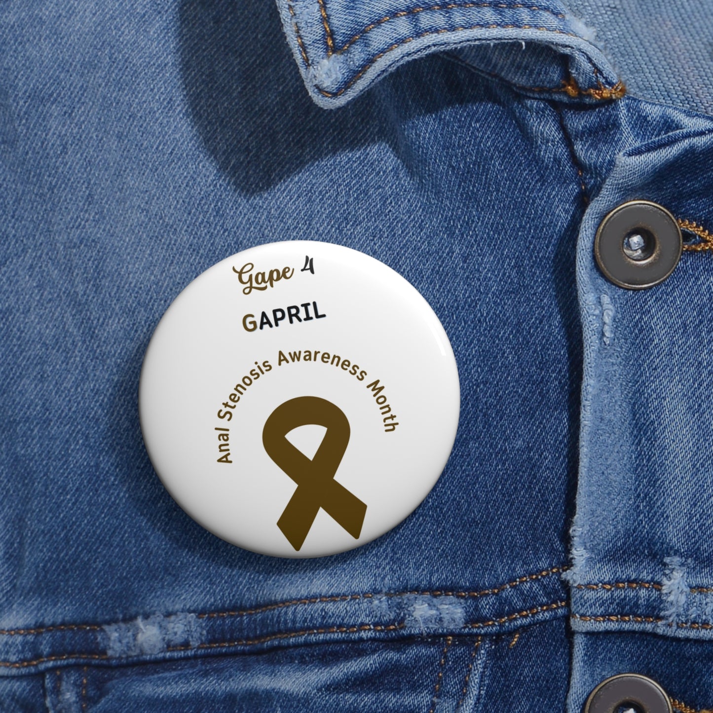 Gape 4 Gapril Button