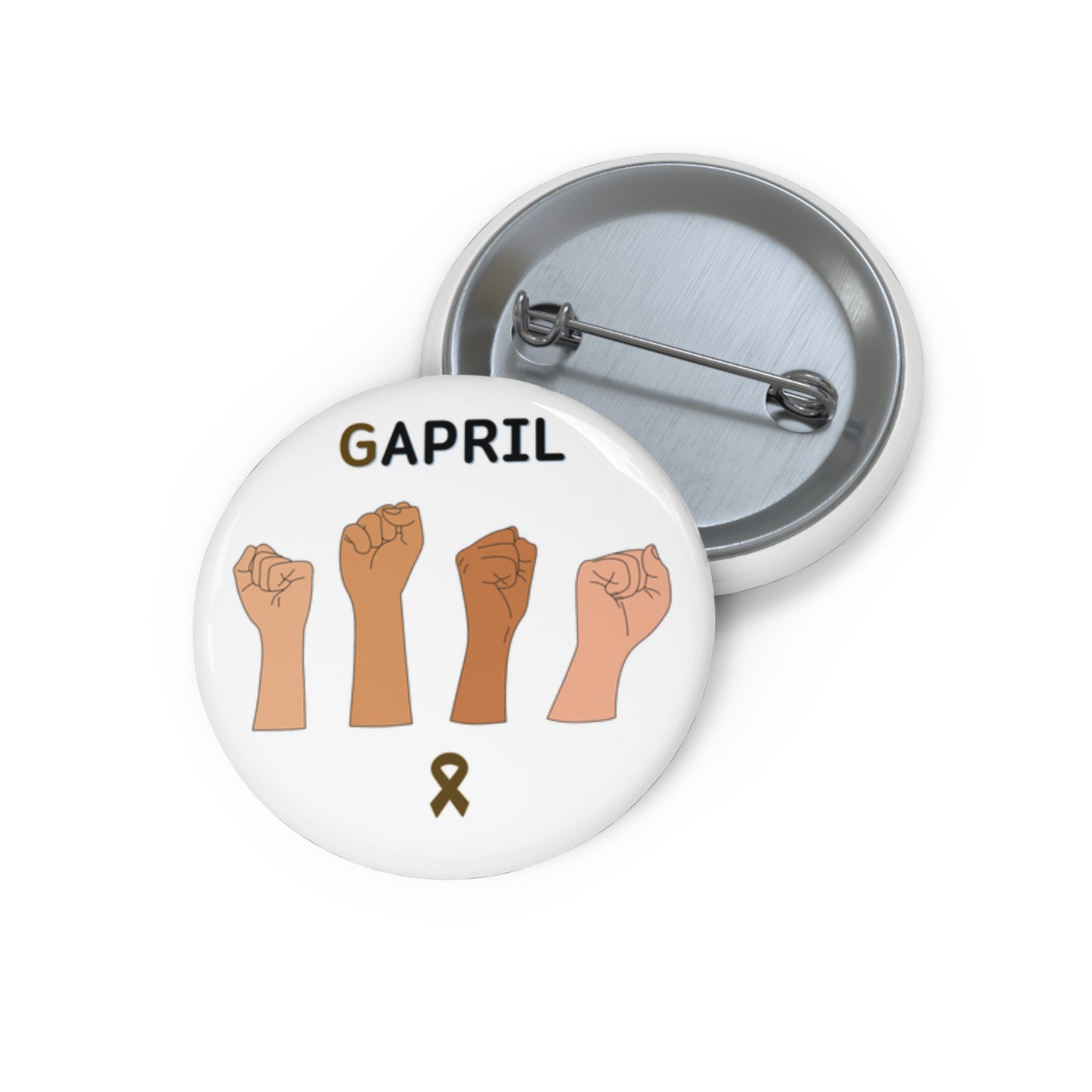 Gapril Button