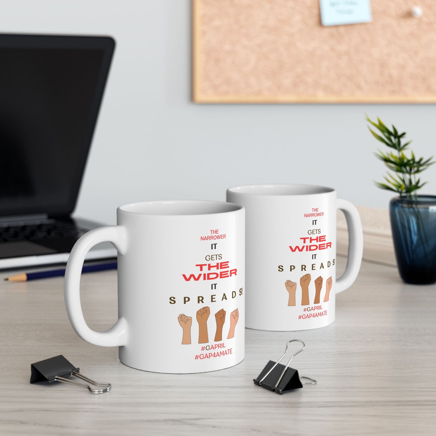 The Narrower It Gets Ceramic Mug