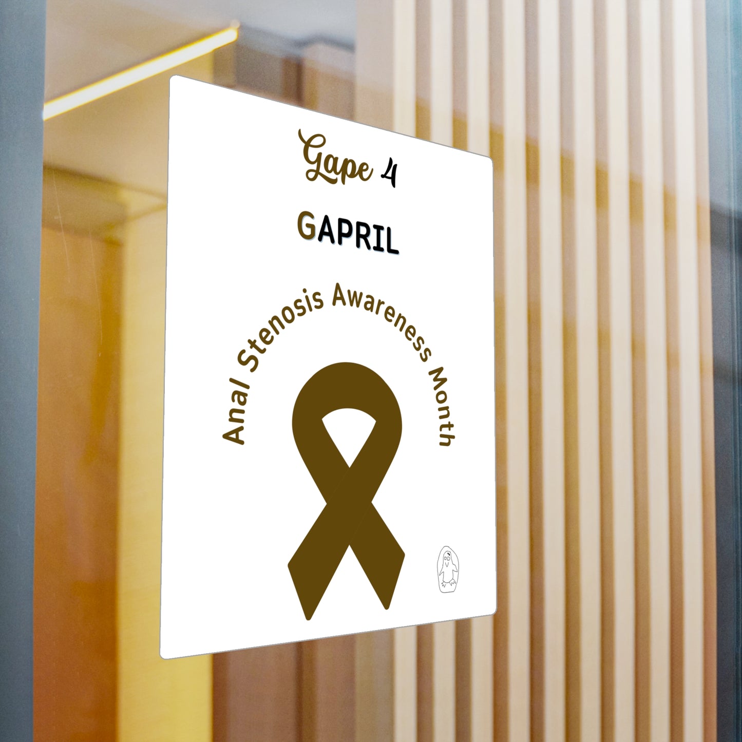 Gape 4 Gapril Vinyl Decals