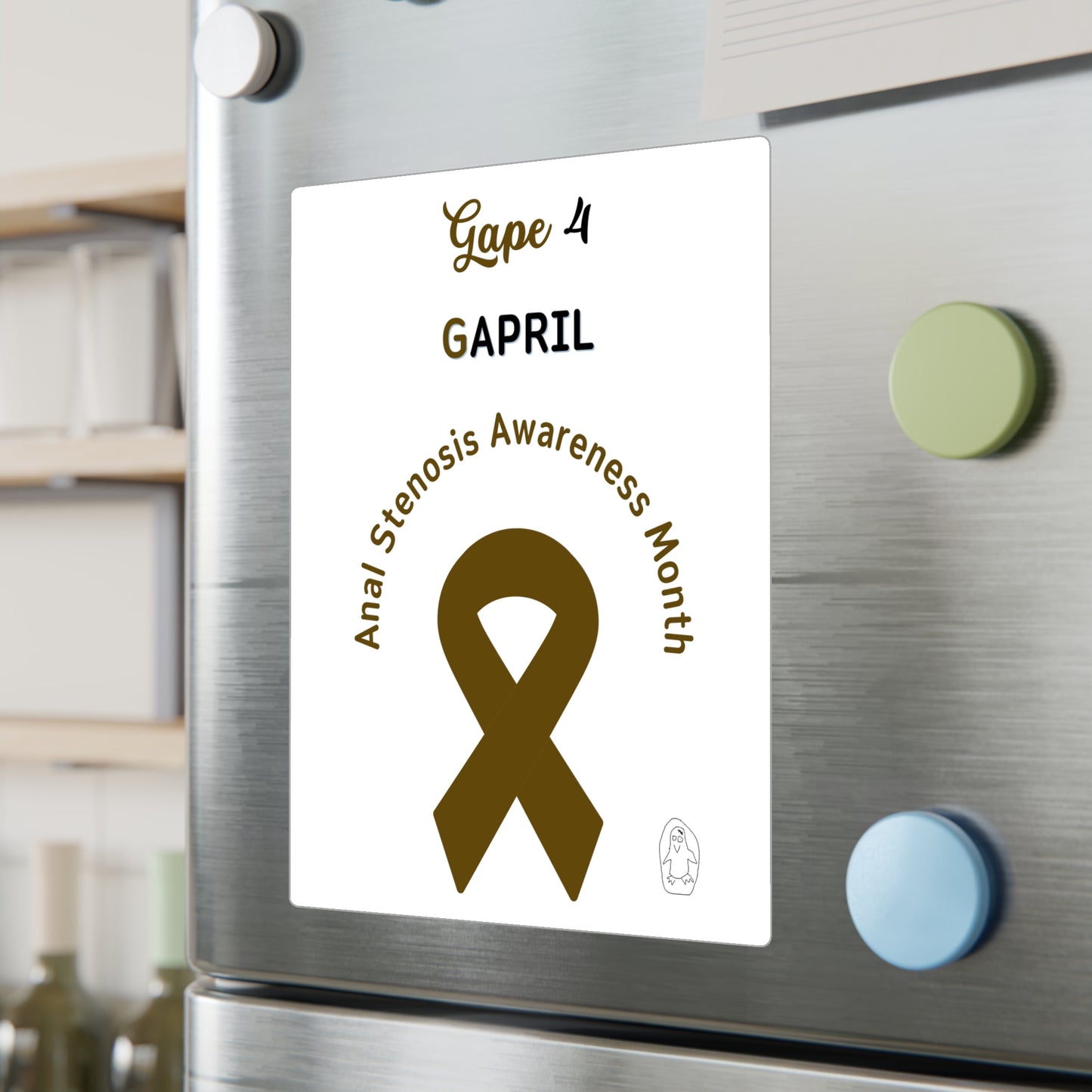 Gape 4 Gapril Vinyl Decals