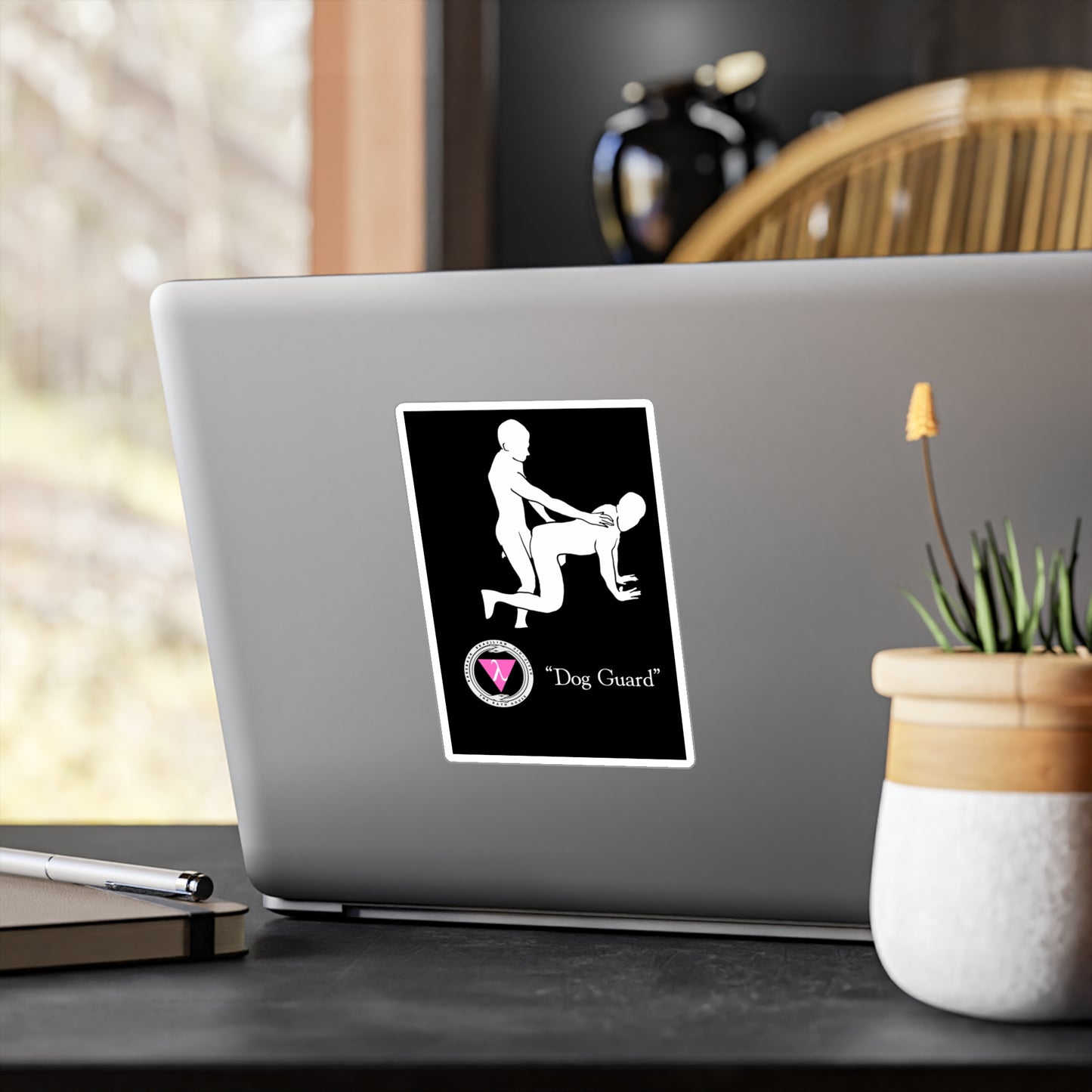 The Bath House BBBJJ "Dog Guard" Kiss-Cut Vinyl Decal
