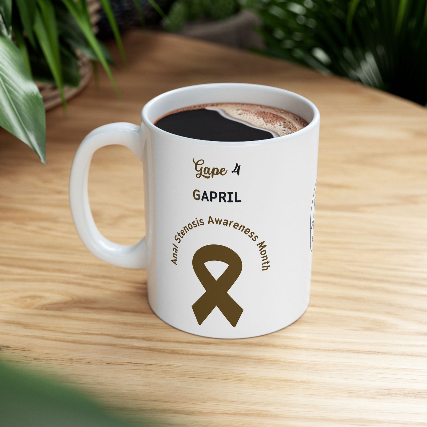 Gape 4 Gapril Ceramic Mug