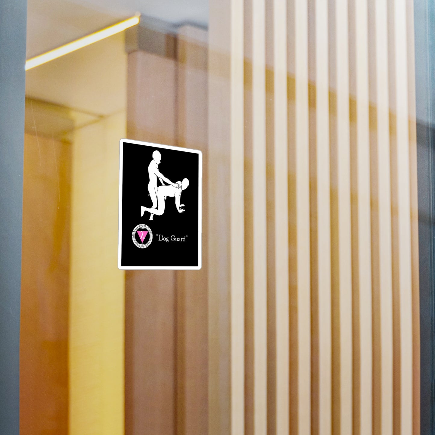 The Bath House BBBJJ "Dog Guard" Kiss-Cut Vinyl Decal