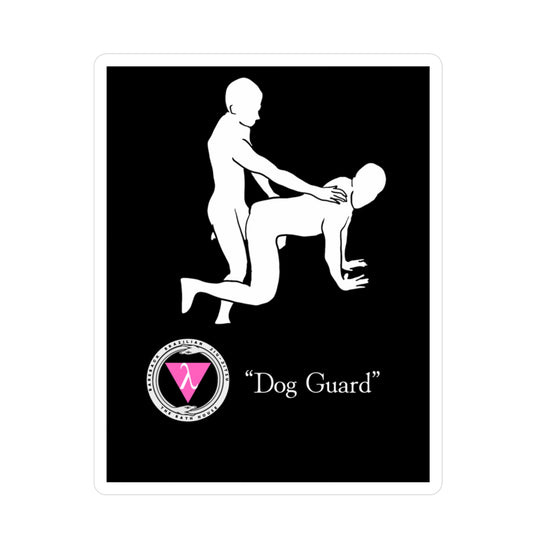 The Bath House BBBJJ "Dog Guard" Kiss-Cut Vinyl Decal