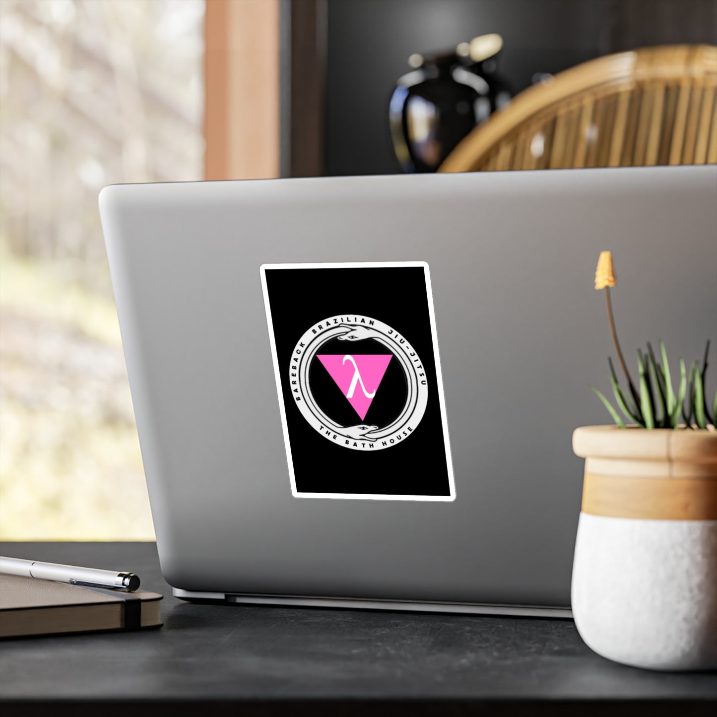 The Bath House BBBJJ Logo Kiss-Cut Vinyl Decal
