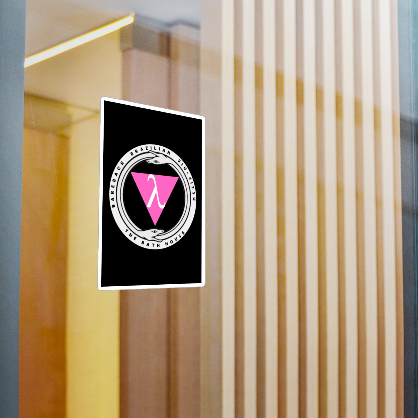 The Bath House BBBJJ Logo Kiss-Cut Vinyl Decal