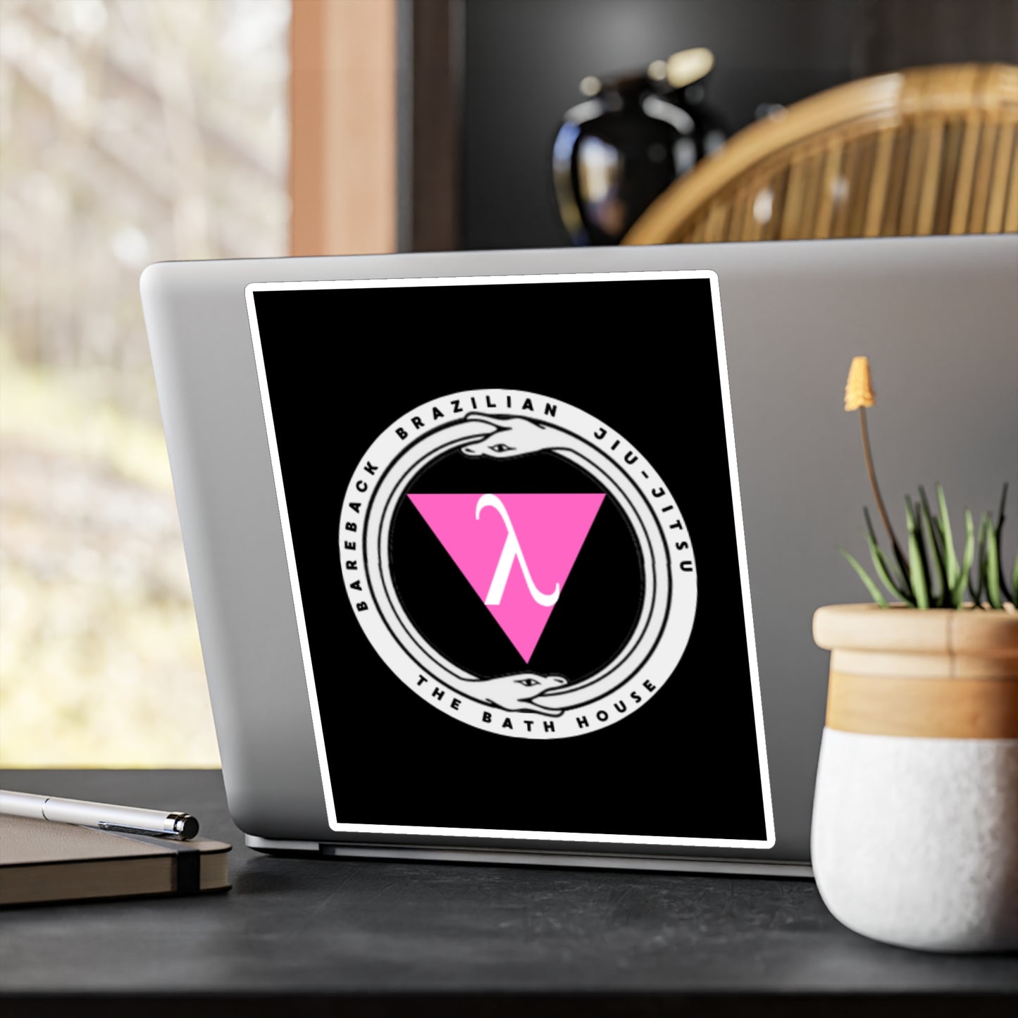 The Bath House BBBJJ Logo Kiss-Cut Vinyl Decal