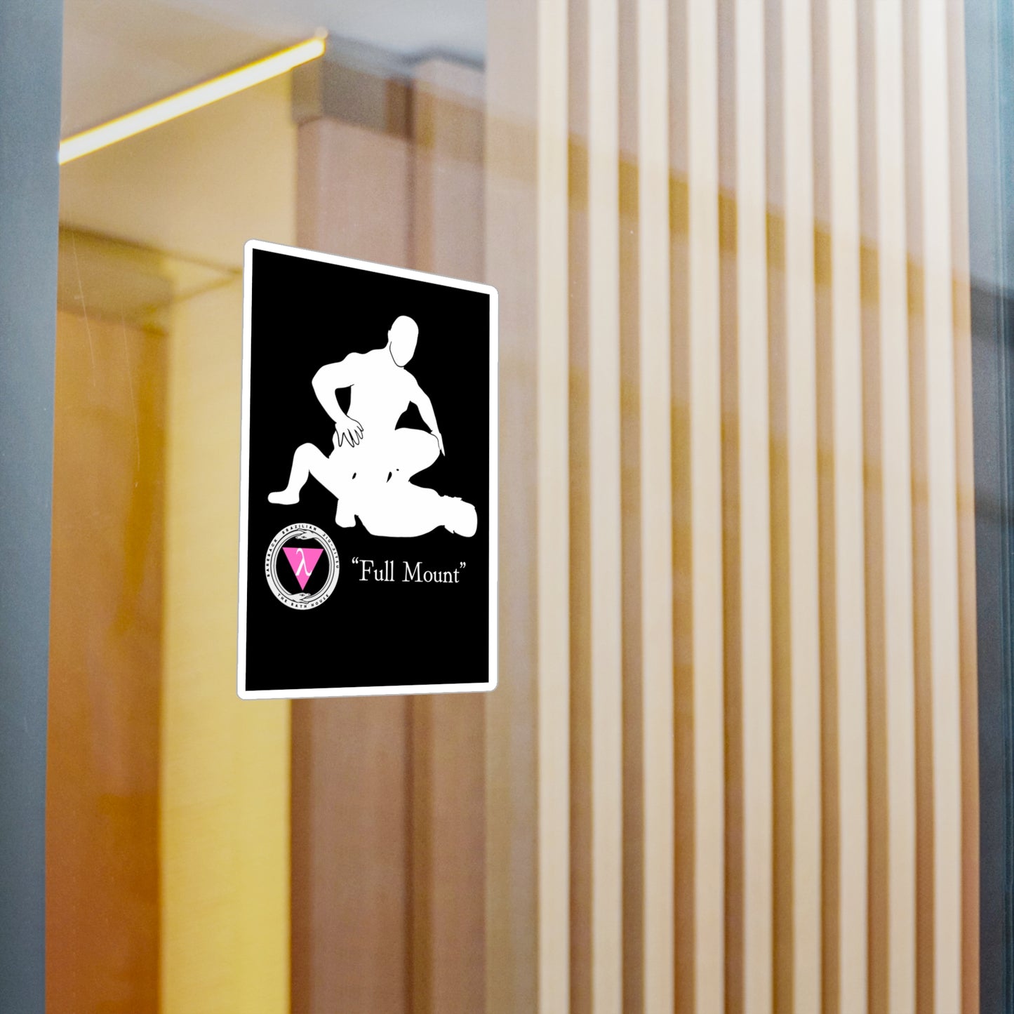 The Bath House BBBJJ "Full Mount" Kiss-Cut Vinyl Decal
