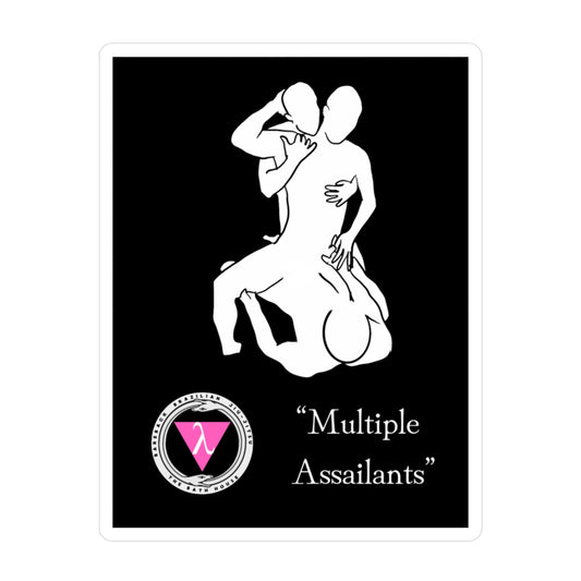 The Bath House BBBJJ "Multiple Assailants" Kiss-Cut Vinyl Decal