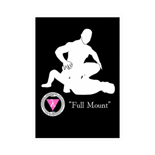 The Bath House BBBJJ "Full Mount" Kiss-Cut Vinyl Decal