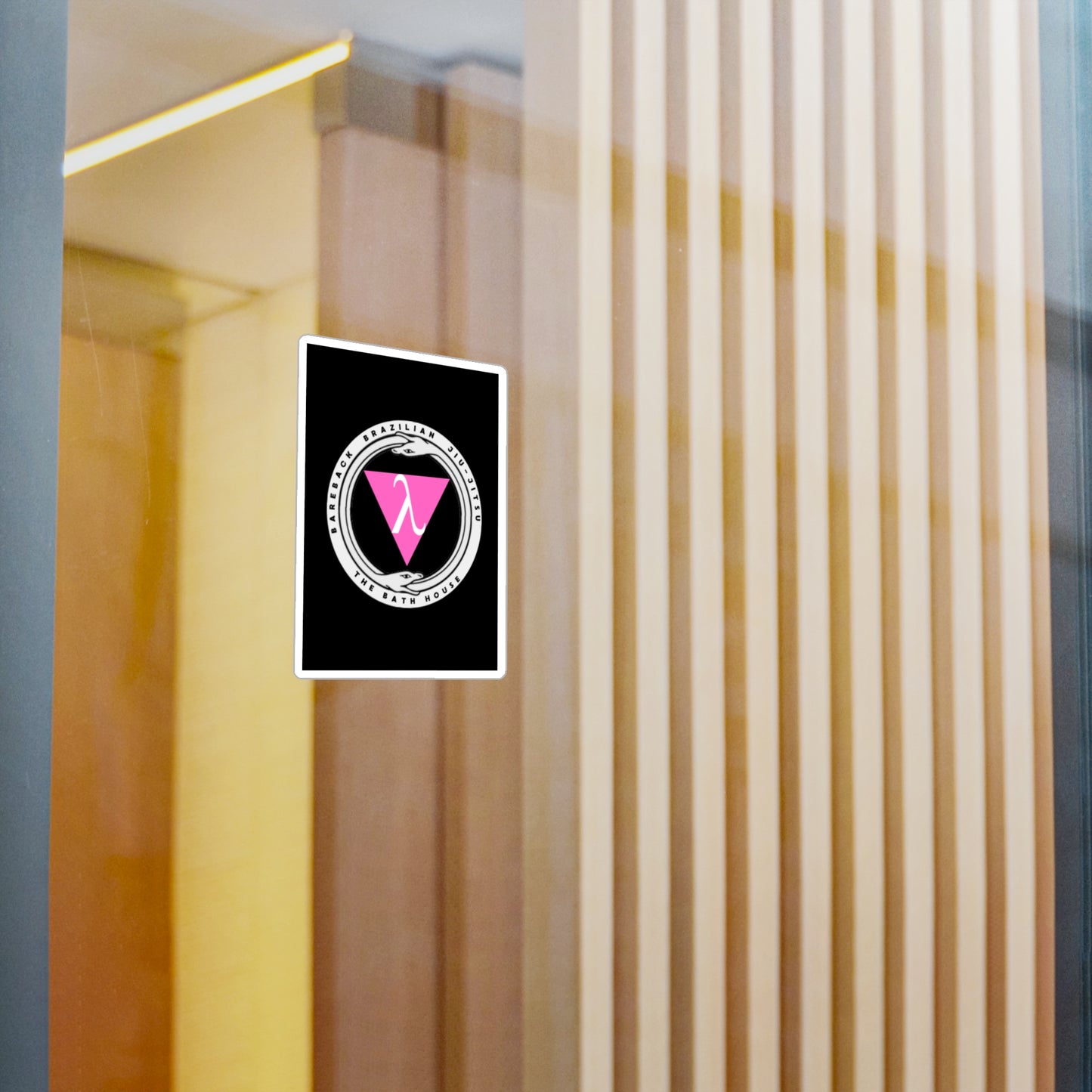 The Bath House BBBJJ Logo Kiss-Cut Vinyl Decal