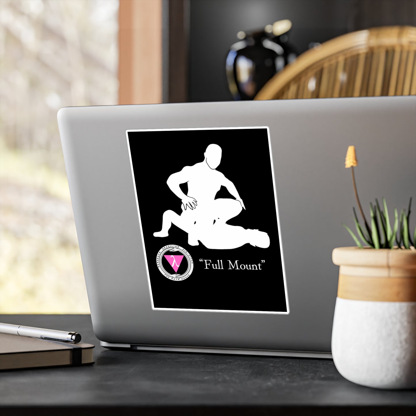 The Bath House BBBJJ "Full Mount" Kiss-Cut Vinyl Decal