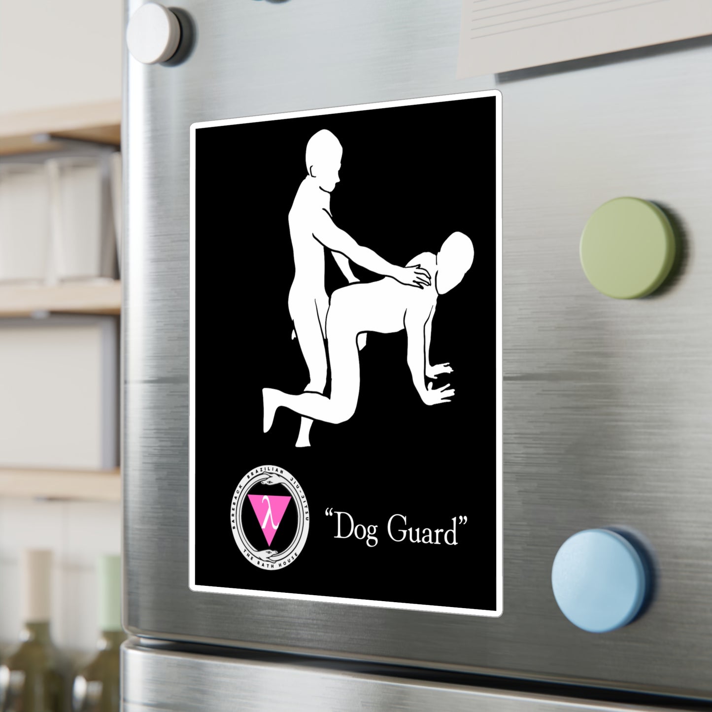 The Bath House BBBJJ "Dog Guard" Kiss-Cut Vinyl Decal