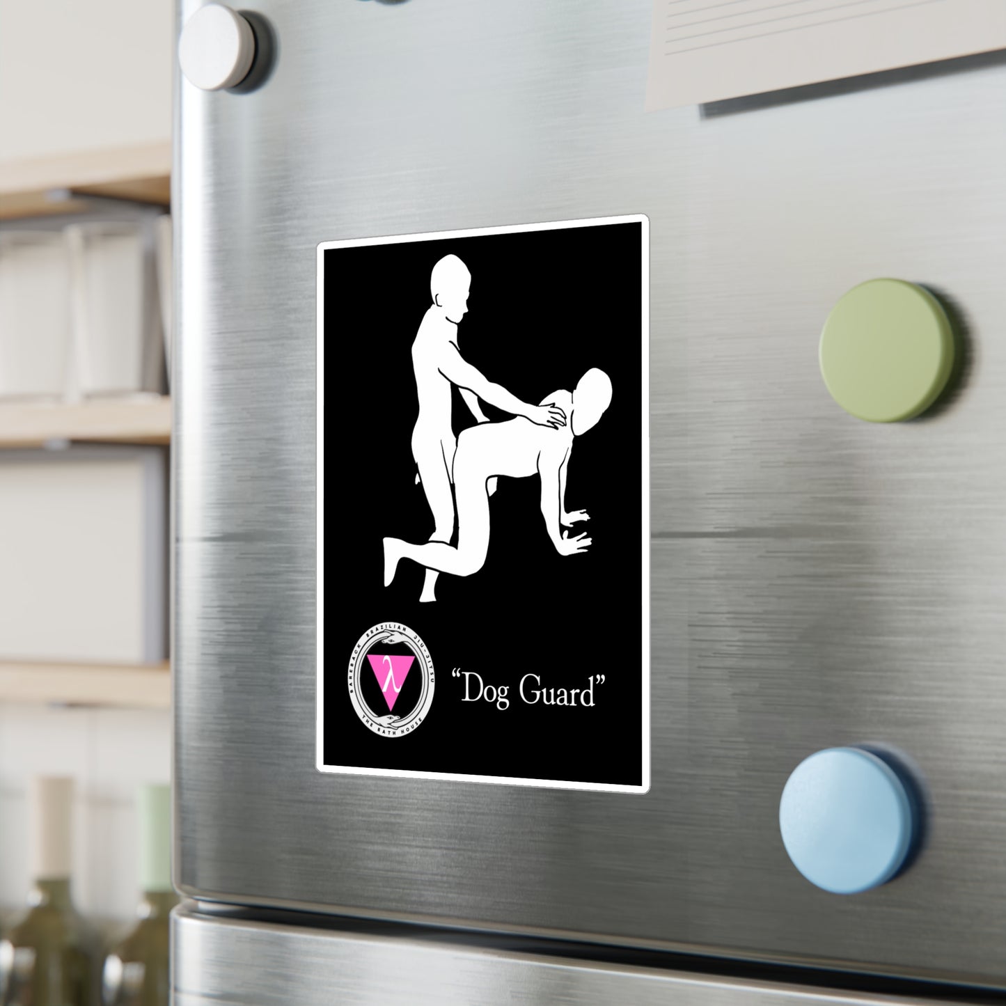 The Bath House BBBJJ "Dog Guard" Kiss-Cut Vinyl Decal