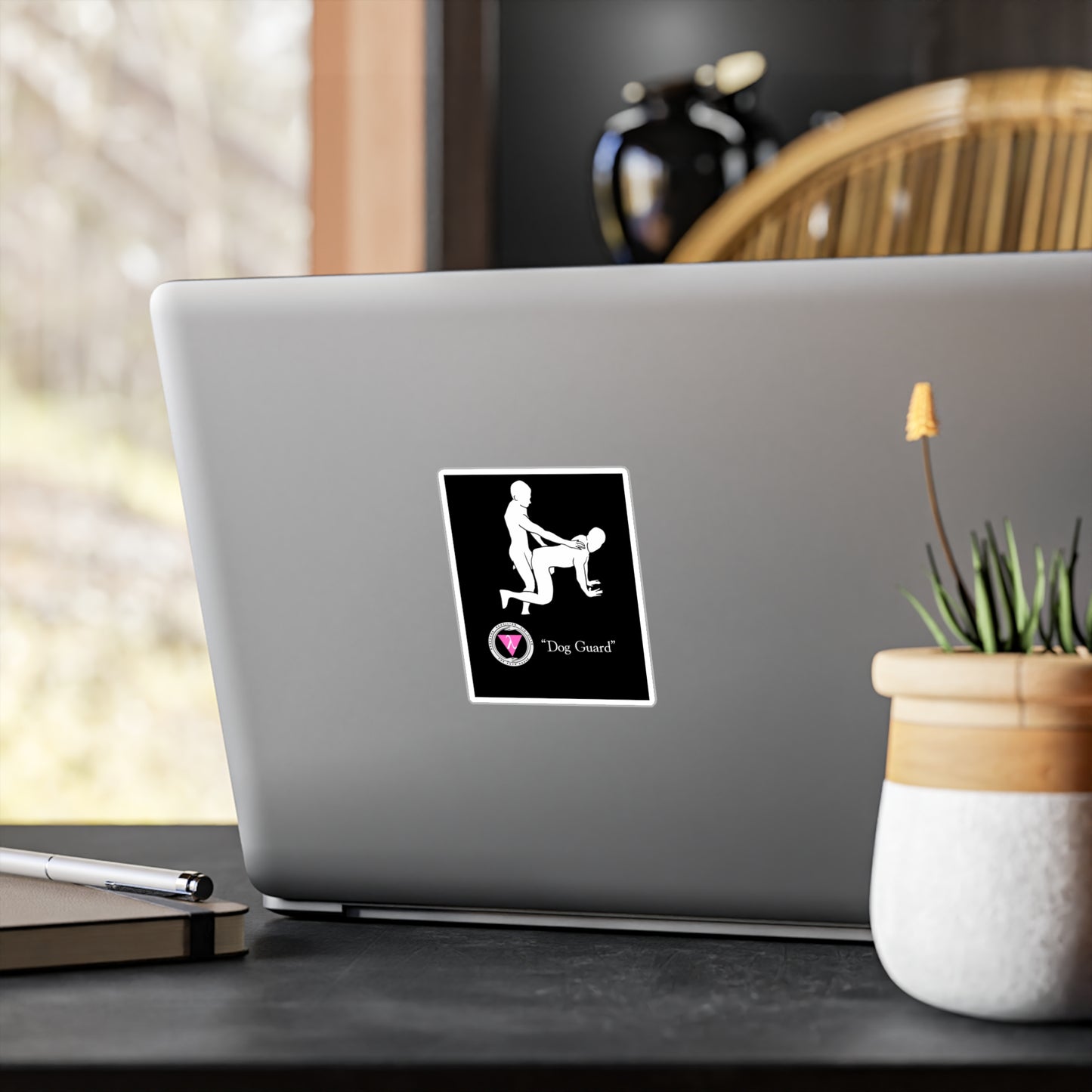 The Bath House BBBJJ "Dog Guard" Kiss-Cut Vinyl Decal