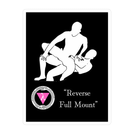 The Bath House BBBJJ "Reverse Full Mount" Kiss-Cut Vinyl Decal