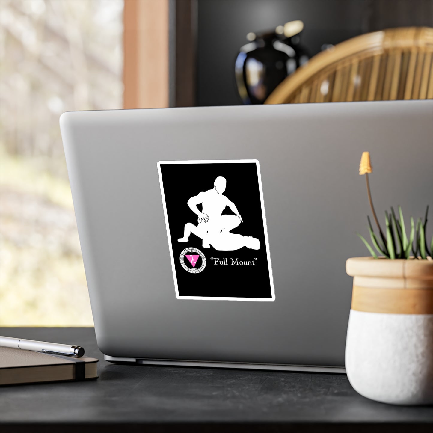 The Bath House BBBJJ "Full Mount" Kiss-Cut Vinyl Decal