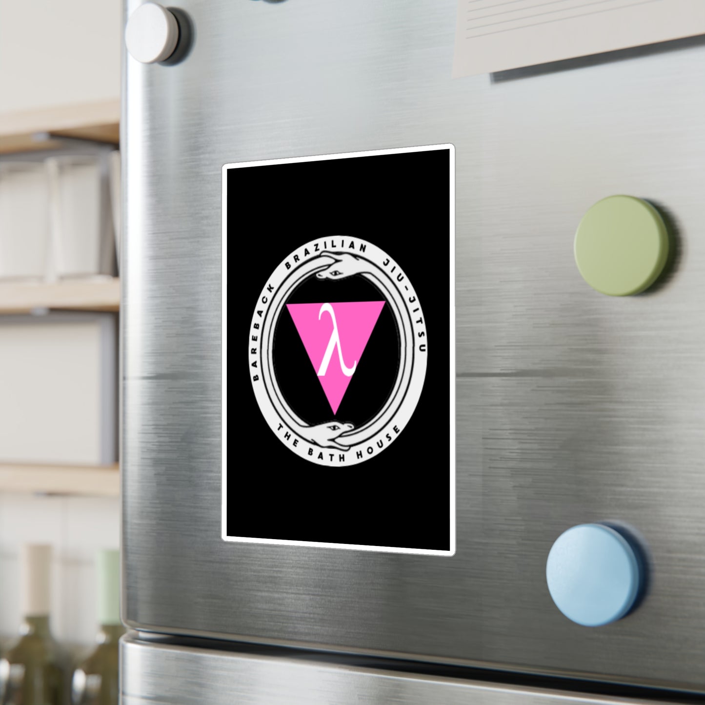 The Bath House BBBJJ Logo Kiss-Cut Vinyl Decal