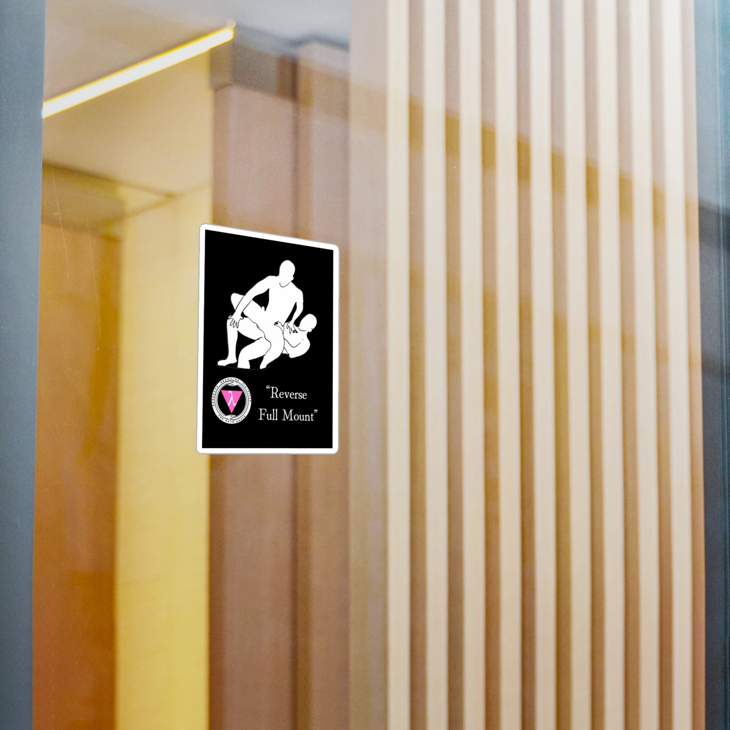 The Bath House BBBJJ "Reverse Full Mount" Kiss-Cut Vinyl Decal