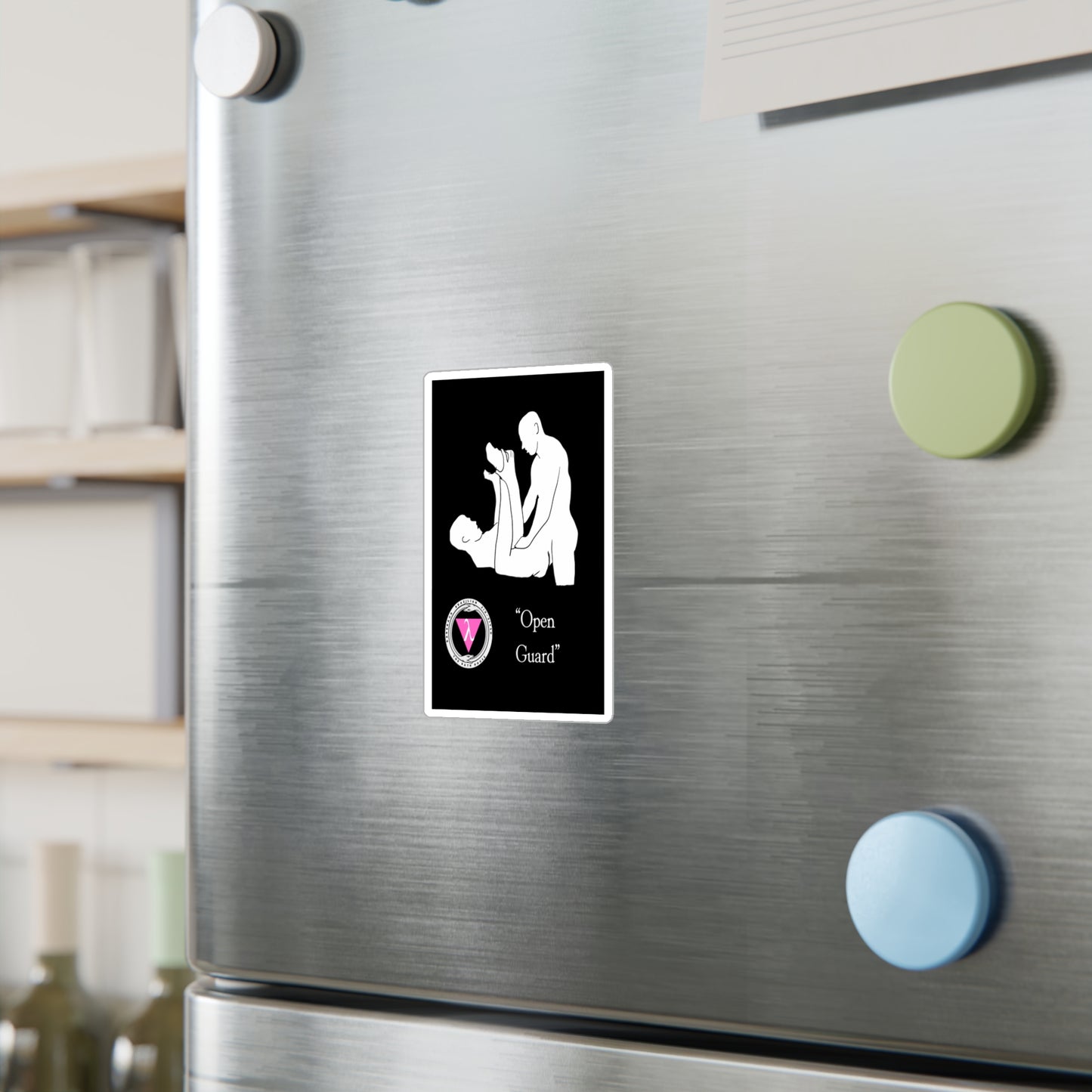 The Bath House BBBJJ "Open Guard" Kiss-Cut Vinyl Decal